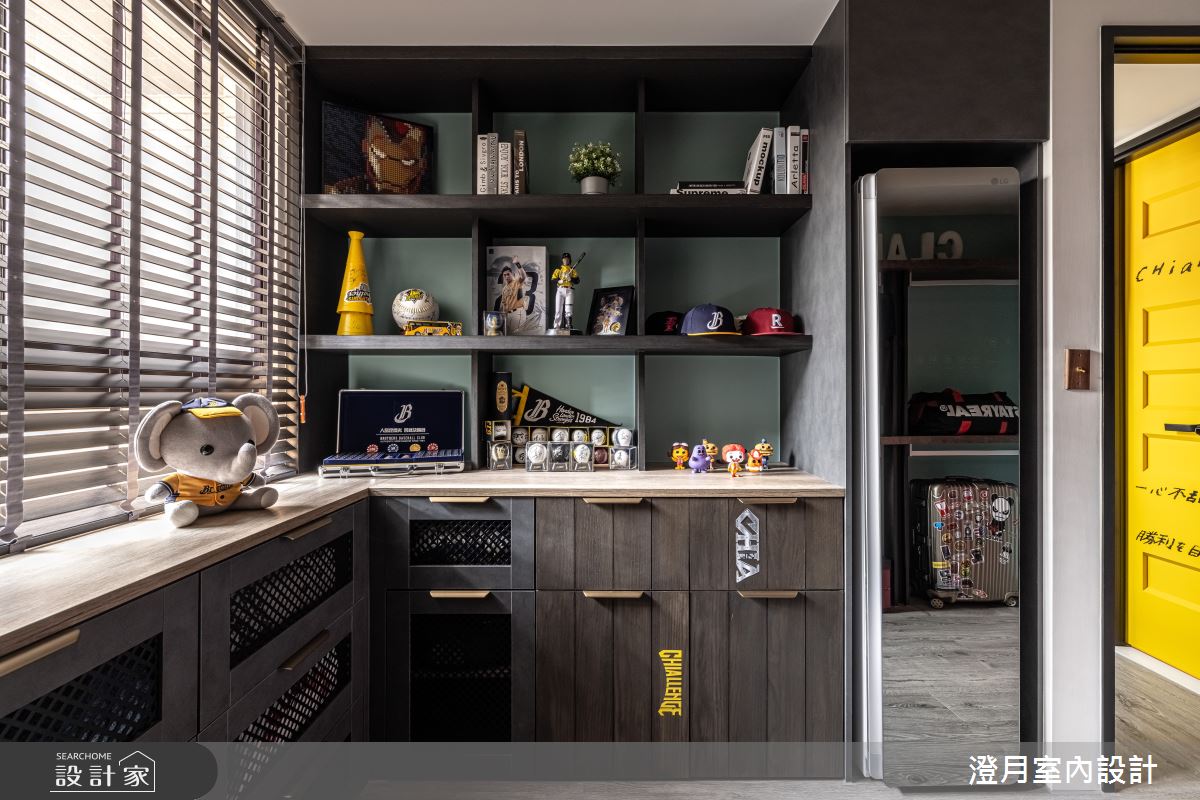 13坪預售屋＿工業風儲藏室案例圖片＿澄月室內設計＿澄月_15之19