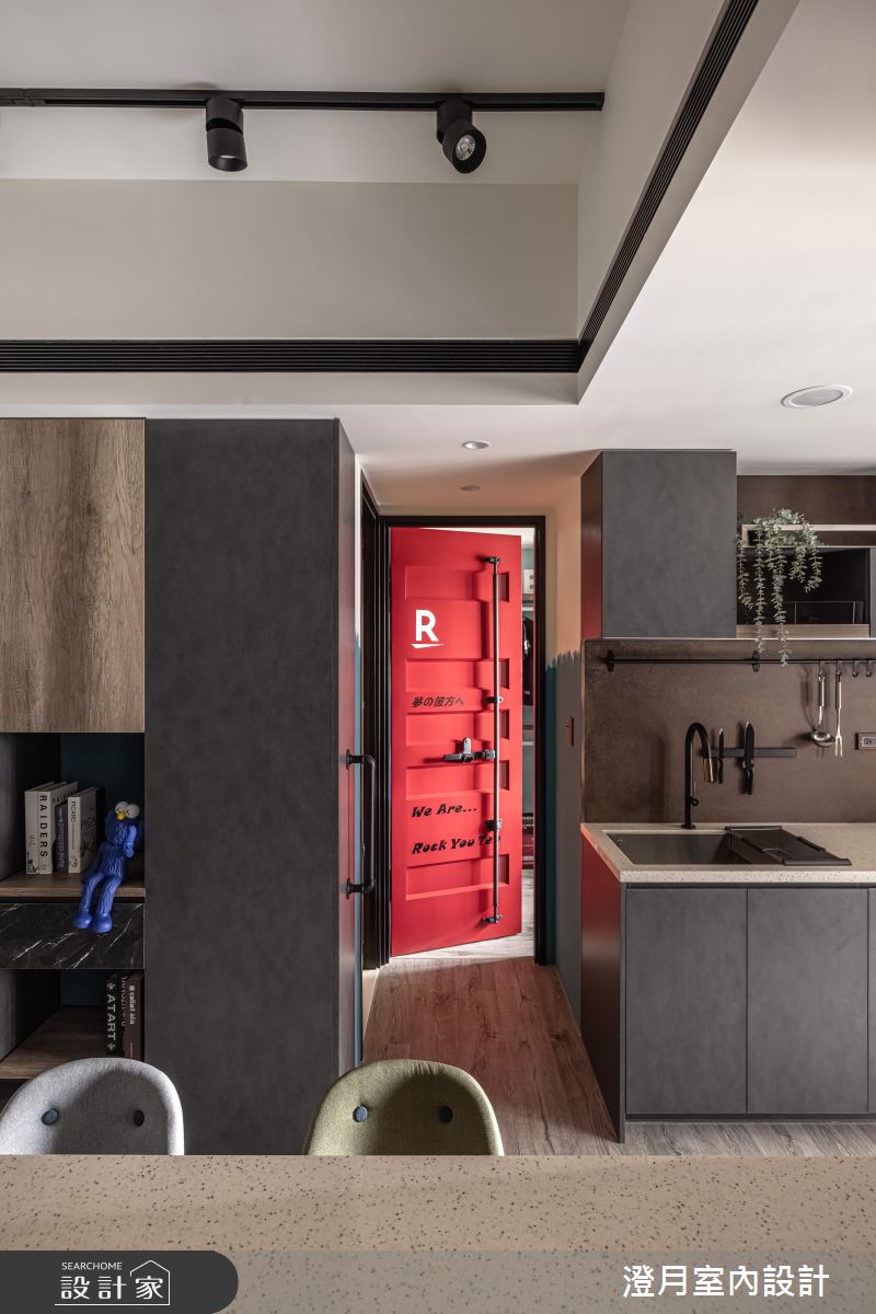 13坪預售屋＿工業風廚房案例圖片＿澄月室內設計＿澄月_15之15