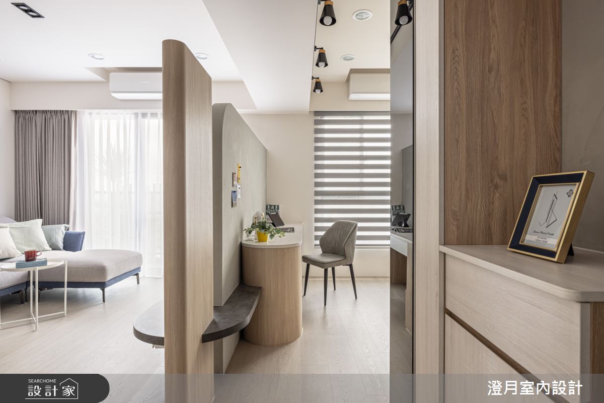 20坪新成屋(5年以下)＿現代風書房案例圖片＿澄月室內設計＿澄月_16之13