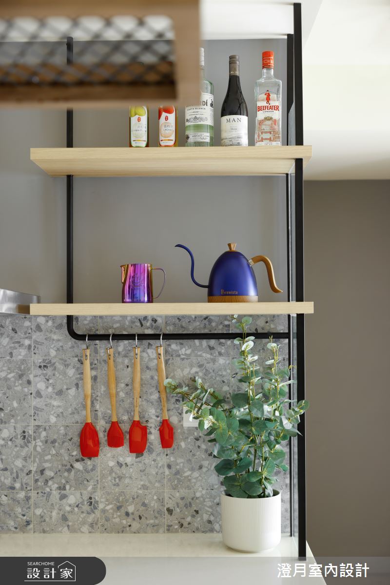 15坪新成屋(5年以下)＿北歐風廚房案例圖片＿澄月室內設計＿澄月_19之9