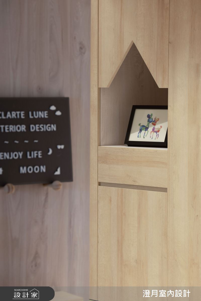 15坪新成屋(5年以下)＿北歐風玄關案例圖片＿澄月室內設計＿澄月_18之11