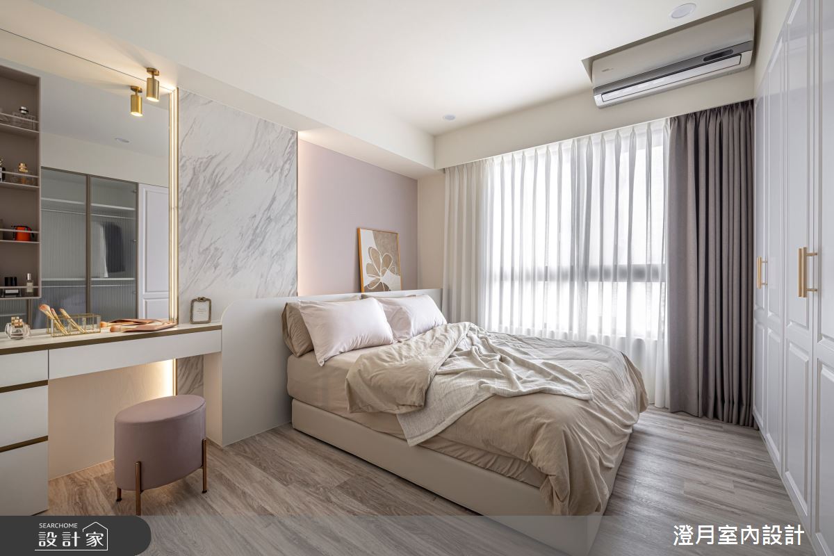 45坪預售屋＿現代輕美式風臥室案例圖片＿澄月室內設計＿澄月_21之16