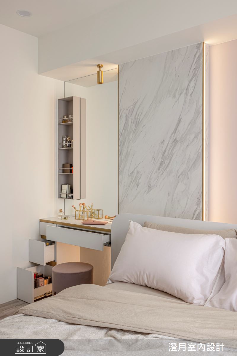 45坪預售屋＿現代輕美式風臥室案例圖片＿澄月室內設計＿澄月_21之23