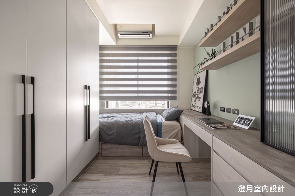 45坪預售屋＿現代輕美式風臥室案例圖片＿澄月室內設計＿澄月_21之10