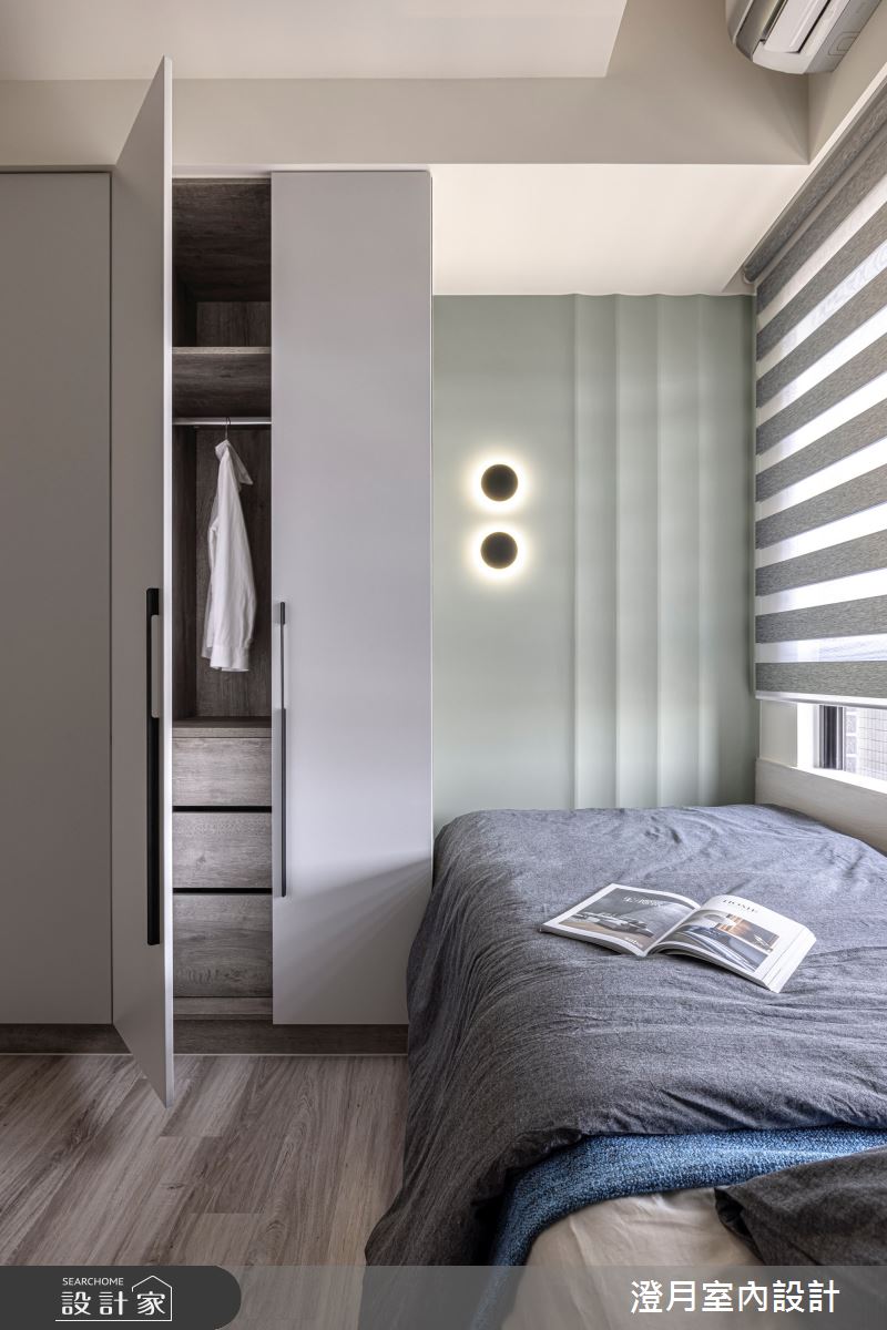 45坪預售屋＿現代輕美式風臥室案例圖片＿澄月室內設計＿澄月_21之11