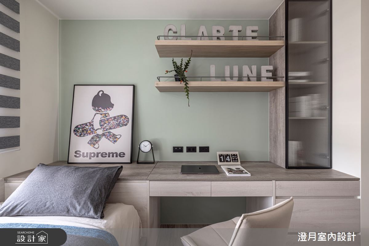 45坪預售屋＿現代輕美式風臥室案例圖片＿澄月室內設計＿澄月_21之12
