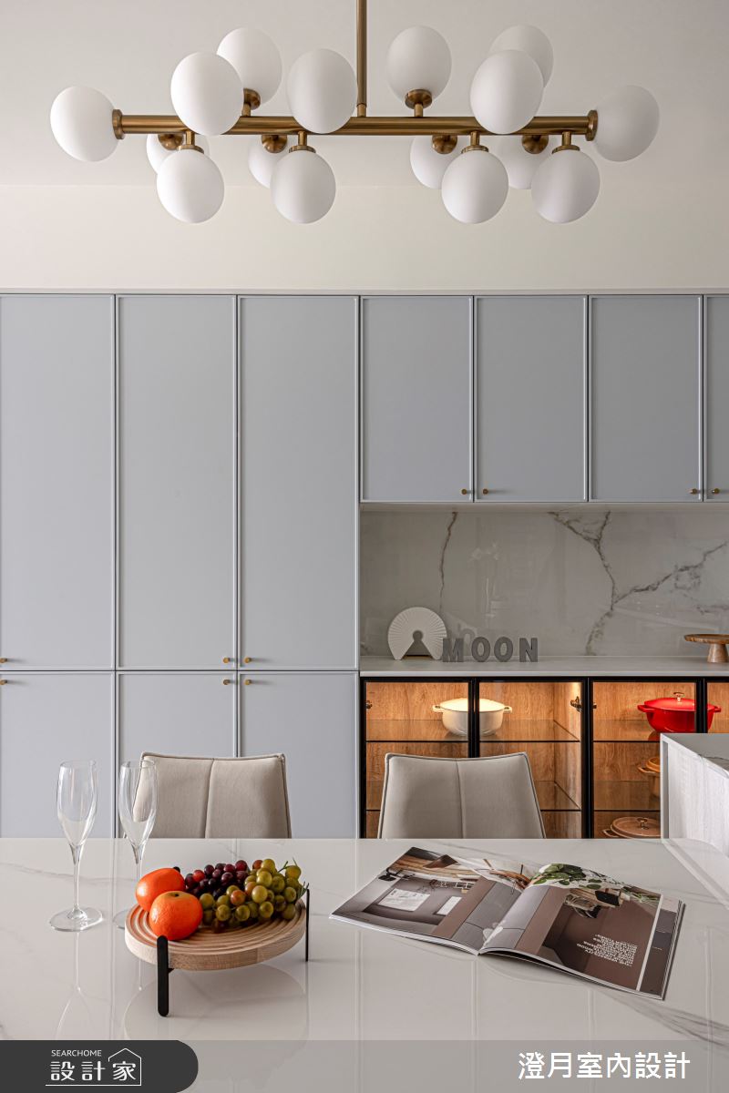 45坪預售屋＿現代輕美式風餐廳案例圖片＿澄月室內設計＿澄月_21之5