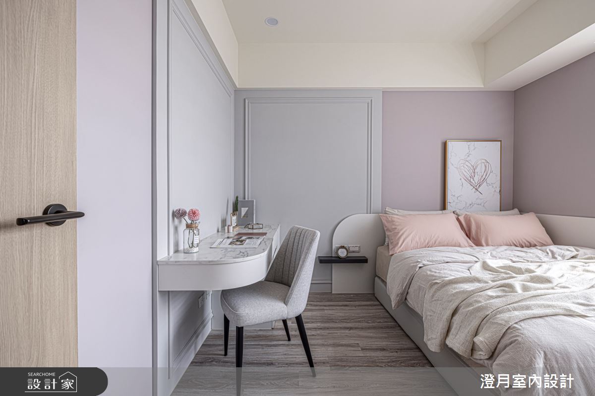 45坪預售屋＿現代輕美式風臥室案例圖片＿澄月室內設計＿澄月_21之25
