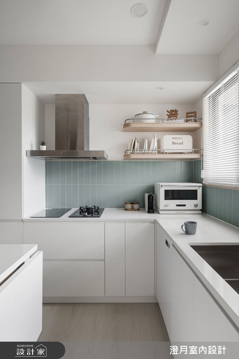 11坪預售屋＿日式無印風廚房案例圖片＿澄月室內設計＿澄月_22之11