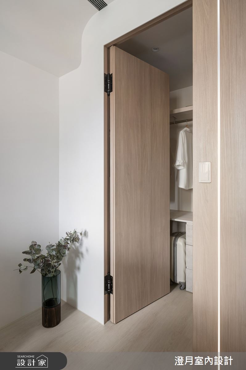 11坪預售屋＿日式無印風更衣間案例圖片＿澄月室內設計＿澄月_22之14