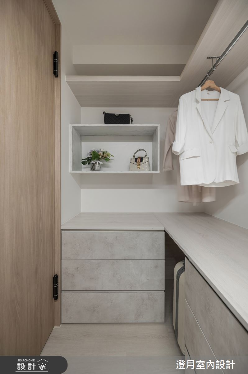 11坪預售屋＿日式無印風更衣間案例圖片＿澄月室內設計＿澄月_22之15