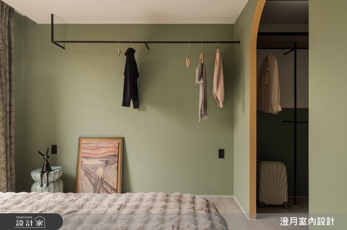 30坪預售屋＿混搭風臥室更衣間案例圖片＿澄月室內設計＿澄月_23之26