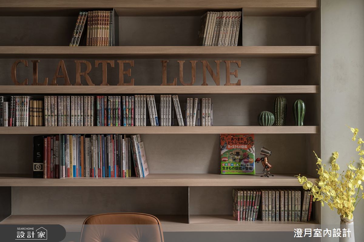 30坪預售屋＿混搭風書房工作區案例圖片＿澄月室內設計＿澄月_23之20