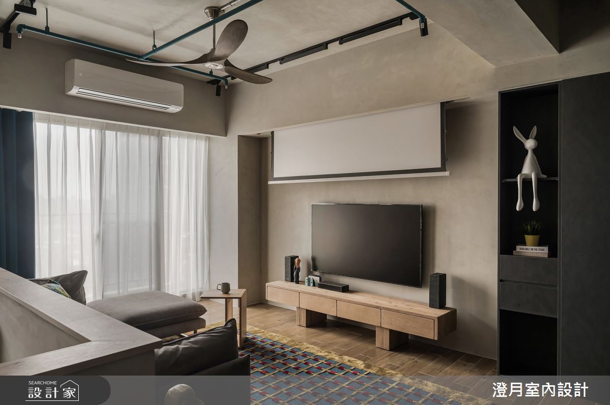 30坪預售屋＿混搭風客廳案例圖片＿澄月室內設計＿澄月_23之10