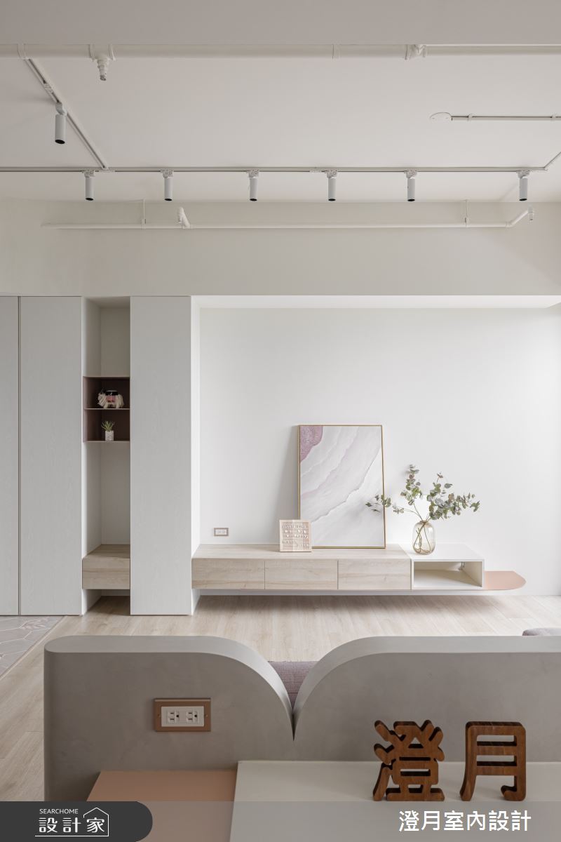 30坪預售屋＿北歐風客廳案例圖片＿澄月室內設計＿澄月_24之2