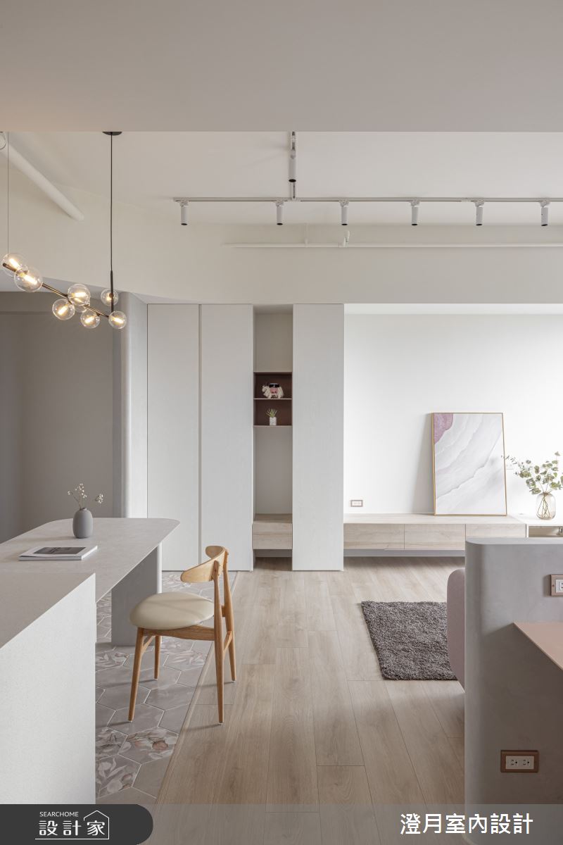 30坪預售屋＿北歐風客廳餐廳案例圖片＿澄月室內設計＿澄月_24之3