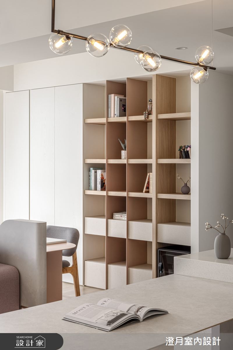 30坪預售屋＿北歐風餐廳書房案例圖片＿澄月室內設計＿澄月_24之7