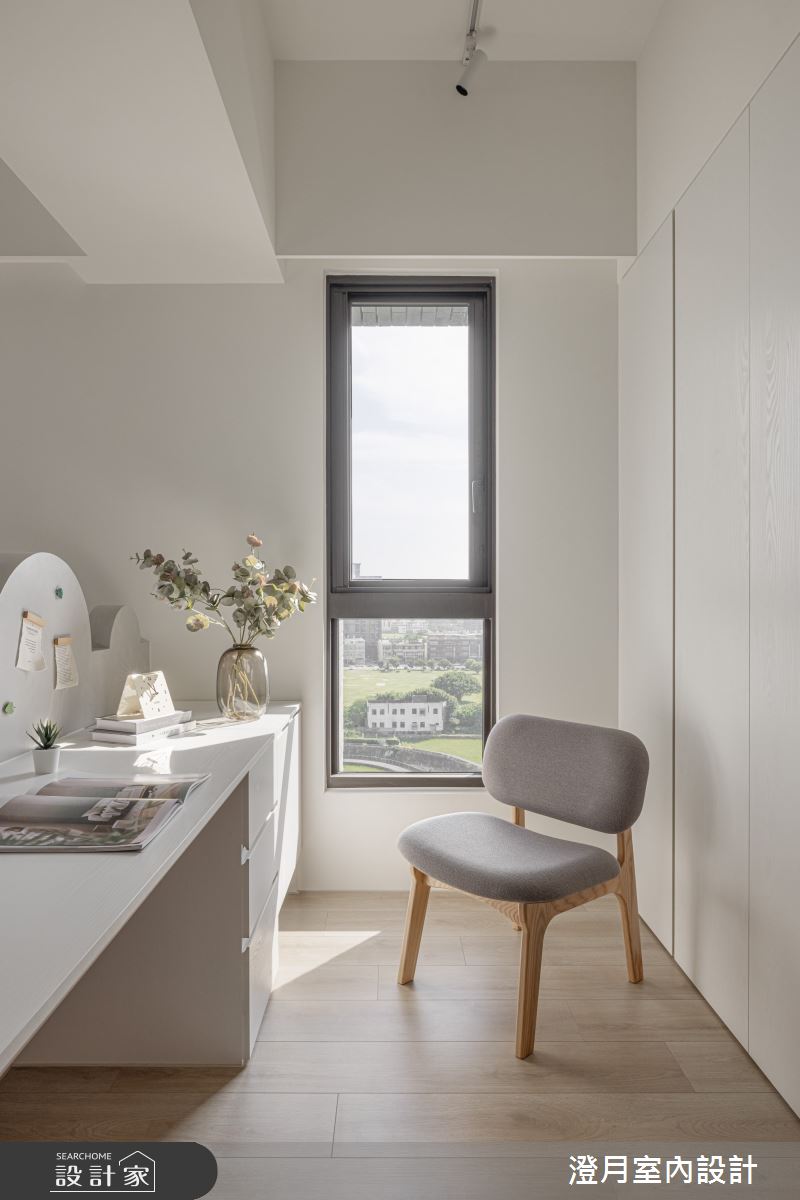 30坪預售屋＿北歐風書房案例圖片＿澄月室內設計＿澄月_24之13