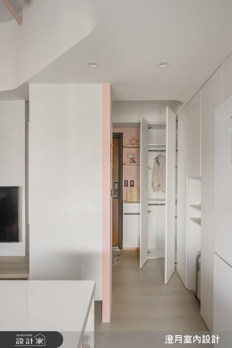 12坪預售屋＿北歐風玄關案例圖片＿澄月室內設計＿澄月_25之7