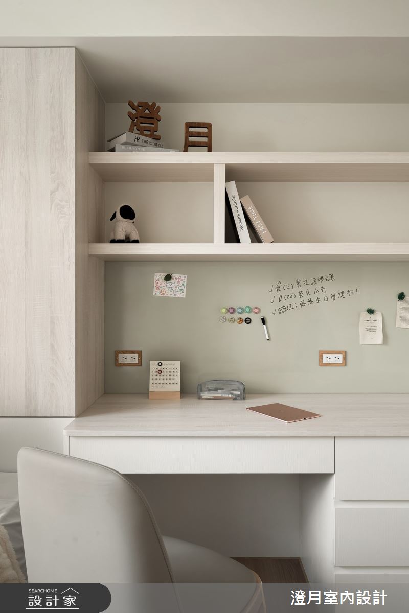 30坪老屋(16~30年)＿奶油風臥室案例圖片＿澄月室內設計＿澄月_26之13