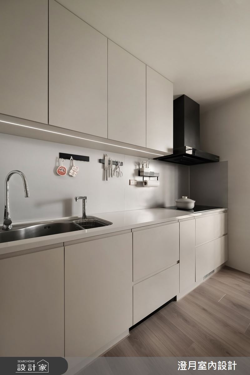 30坪老屋(16~30年)＿奶油風廚房案例圖片＿澄月室內設計＿澄月_26之9