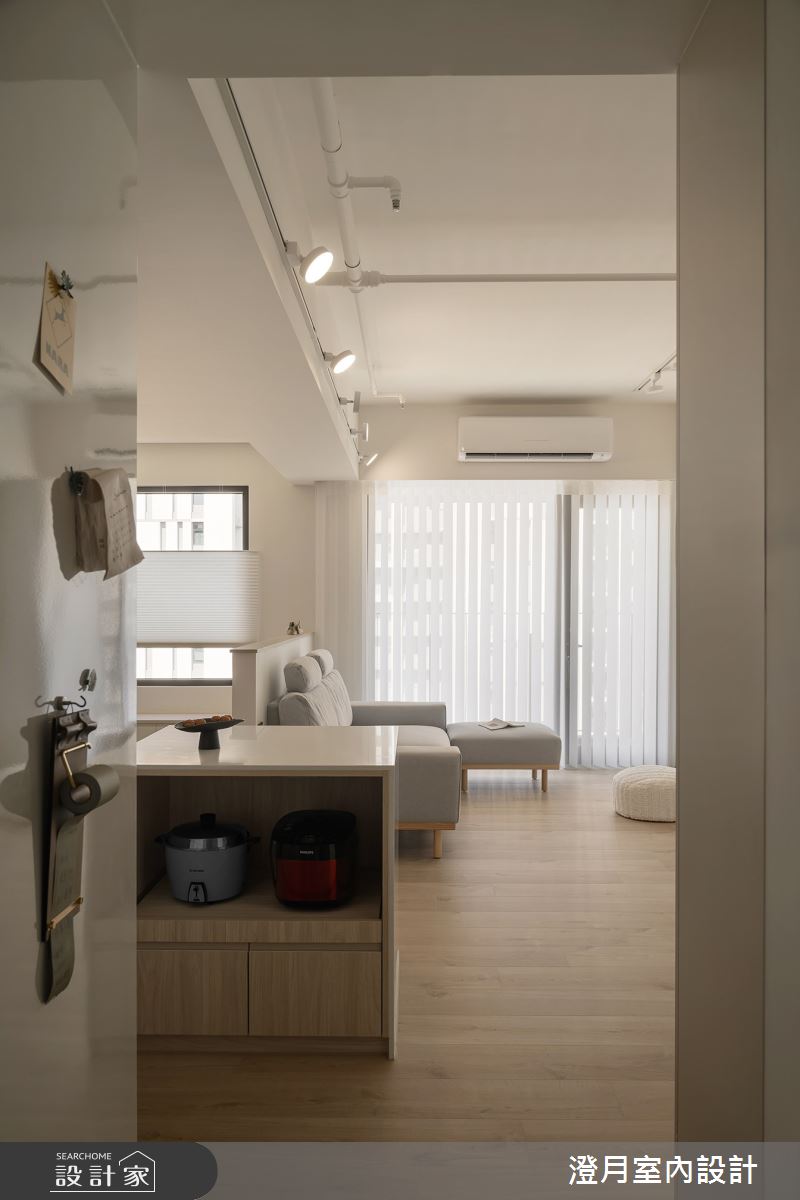 22坪新成屋(5年以下)＿北歐風客廳案例圖片＿澄月室內設計＿澄月_28之7