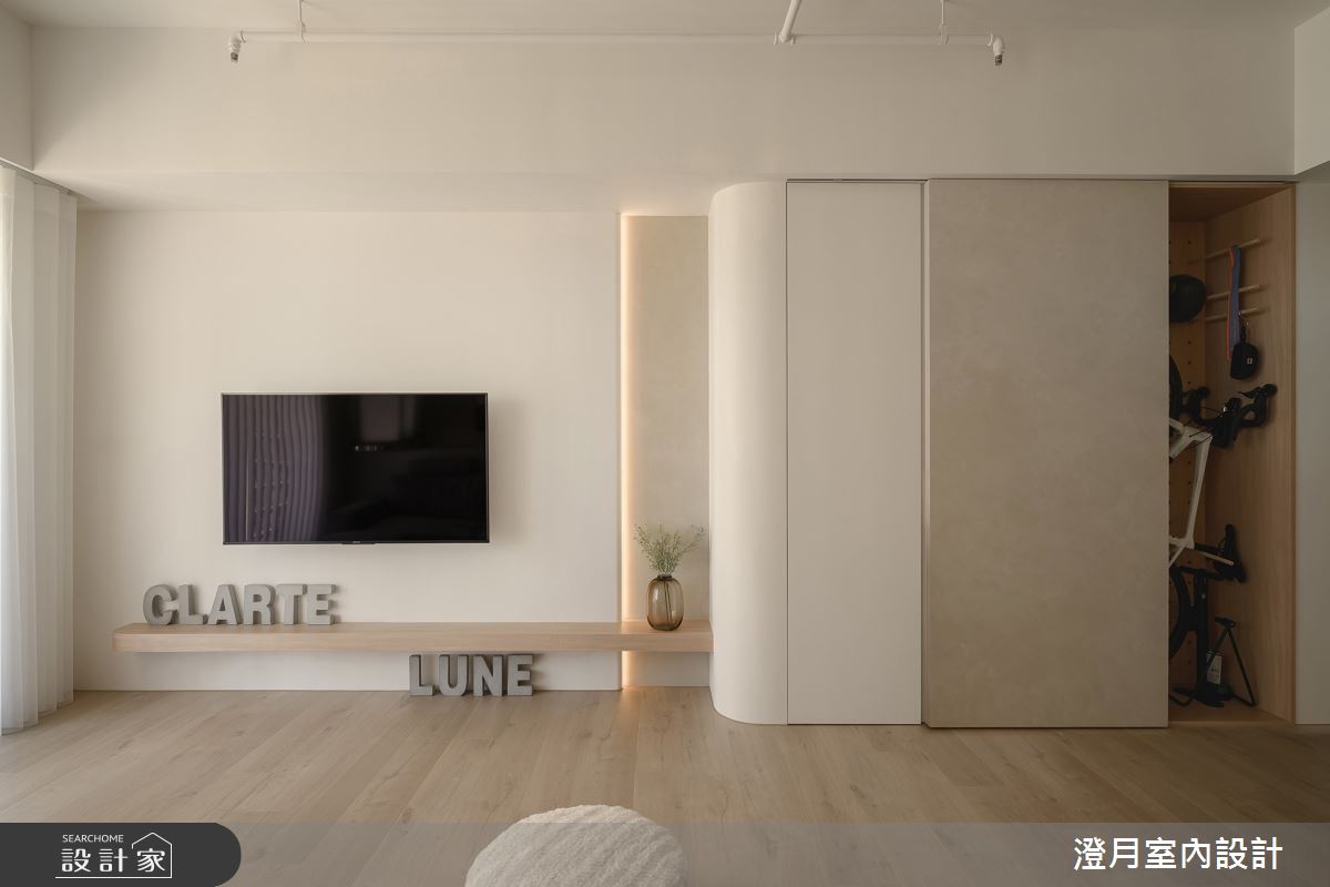22坪新成屋(5年以下)＿北歐風客廳案例圖片＿澄月室內設計＿澄月_28之11