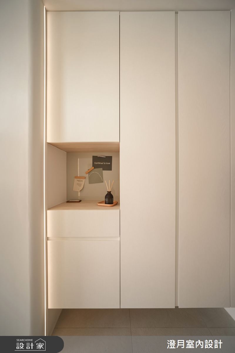 22坪新成屋(5年以下)＿北歐風玄關案例圖片＿澄月室內設計＿澄月_28之16