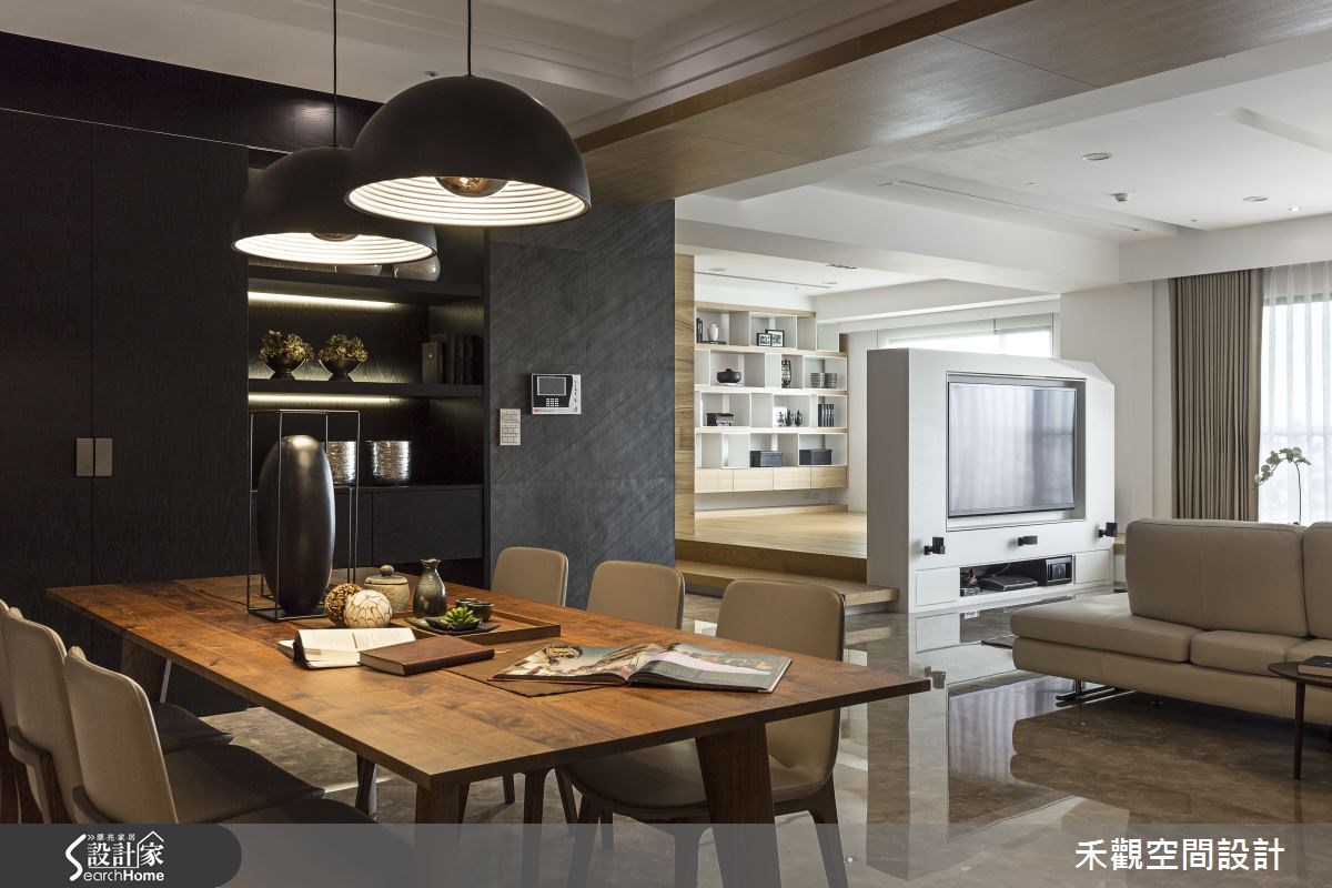 85坪新成屋(5年以下)＿現代風餐廳案例圖片＿禾觀空間設計＿禾觀_15之16