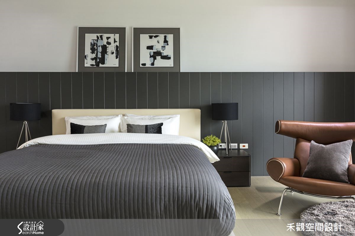 85坪新成屋(5年以下)＿現代風臥室案例圖片＿禾觀空間設計＿禾觀_15之21
