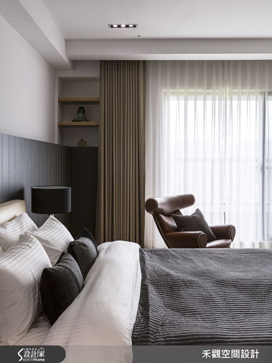 85坪新成屋(5年以下)＿現代風臥室案例圖片＿禾觀空間設計＿禾觀_15之23
