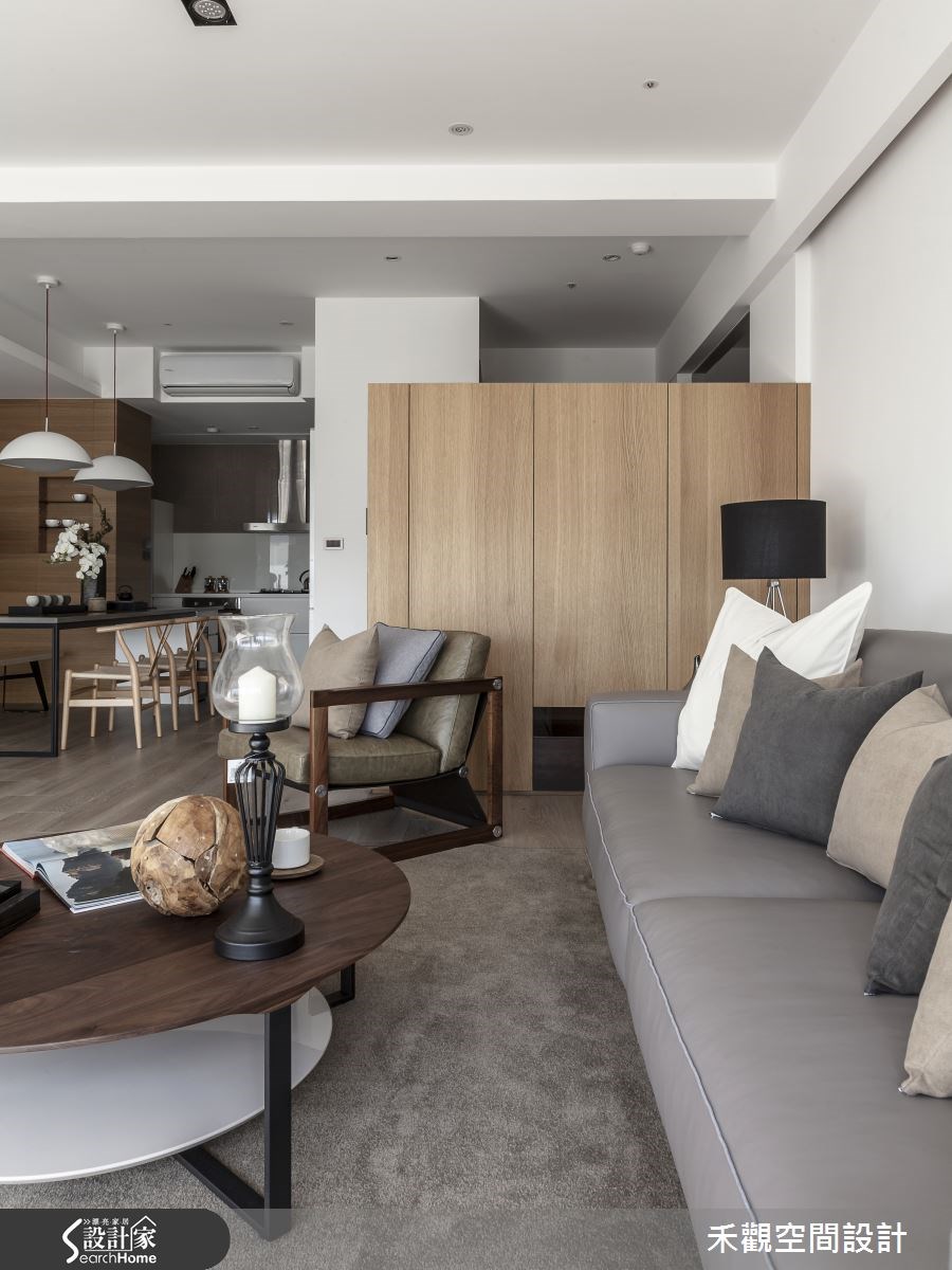 50坪新成屋(5年以下)＿現代風客廳案例圖片＿禾觀空間設計＿禾觀_14之8