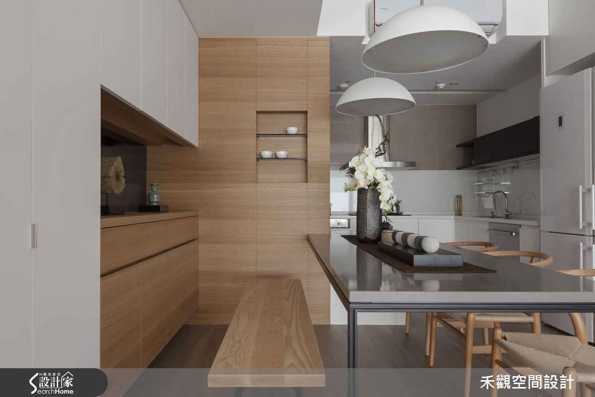 50坪新成屋(5年以下)＿現代風餐廳廚房案例圖片＿禾觀空間設計＿禾觀_14之12