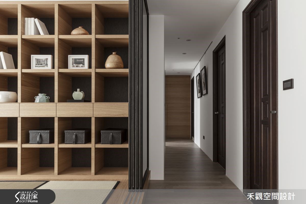 50坪新成屋(5年以下)＿現代風和室走廊案例圖片＿禾觀空間設計＿禾觀_14之15