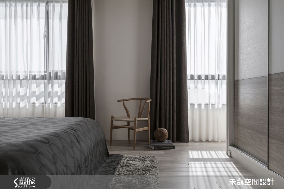 50坪新成屋(5年以下)＿現代風臥室案例圖片＿禾觀空間設計＿禾觀_14之19