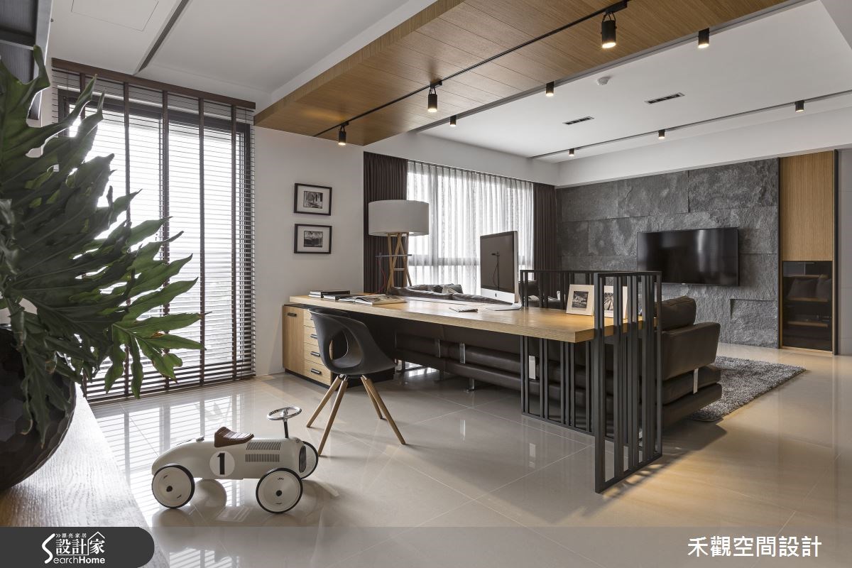 45坪新成屋(5年以下)＿現代風書房案例圖片＿禾觀空間設計＿禾觀_13之6