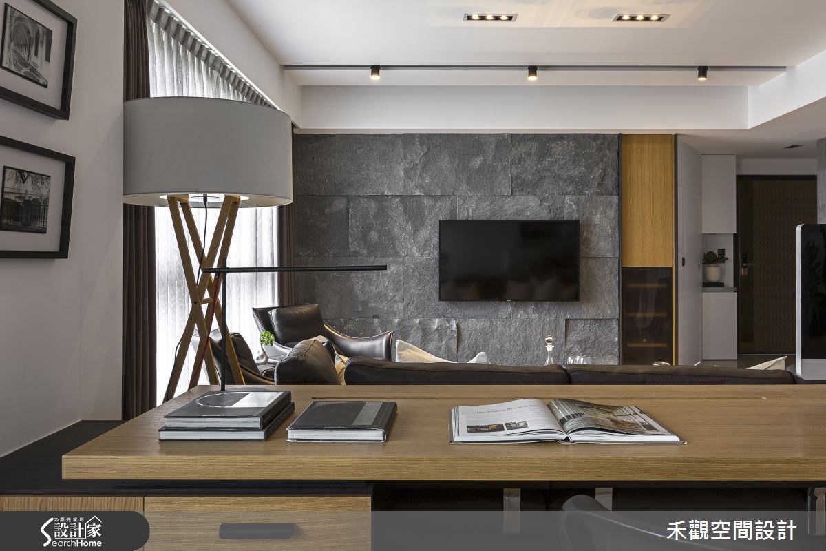 45坪新成屋(5年以下)＿現代風客廳書房案例圖片＿禾觀空間設計＿禾觀_13之9