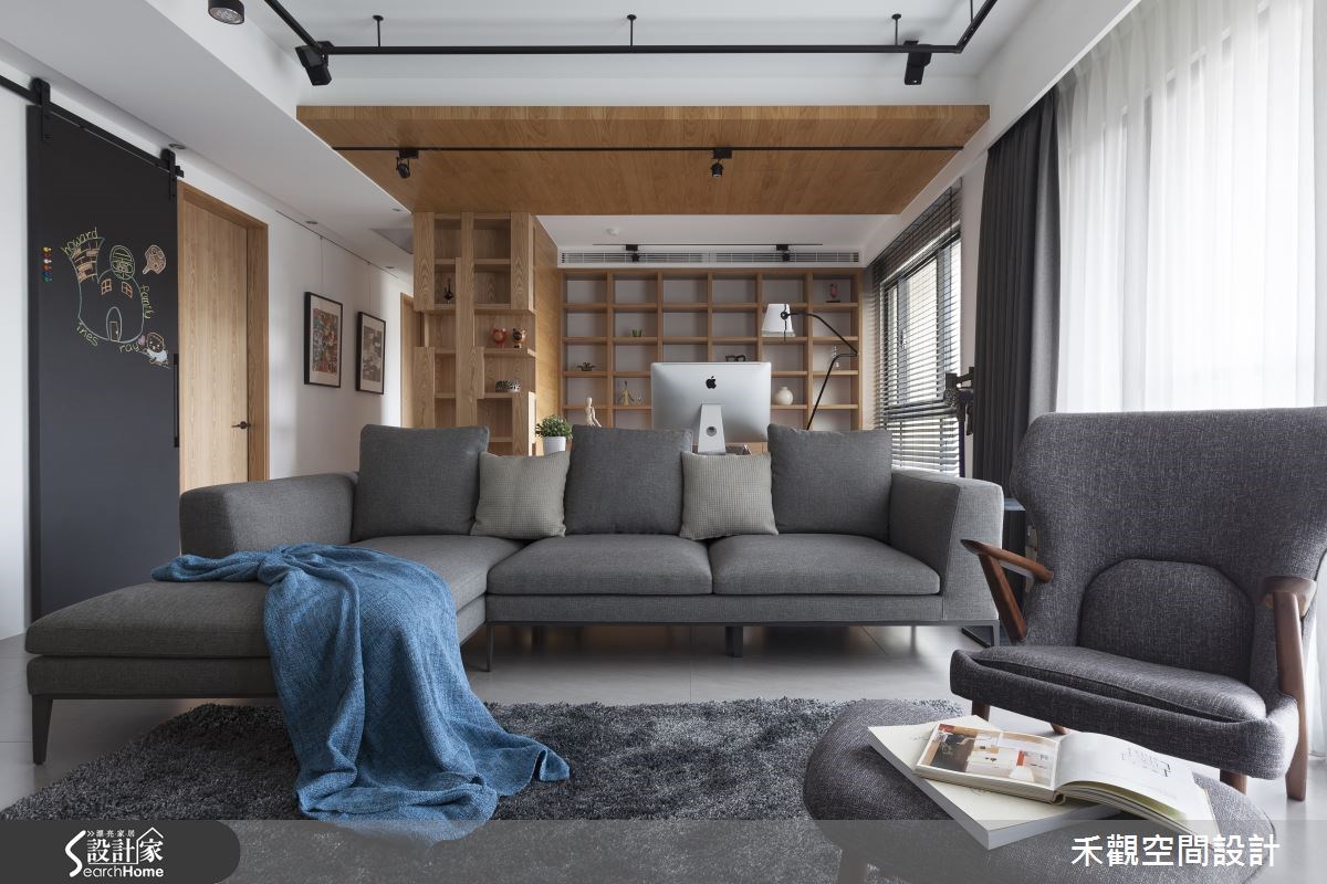 36坪新成屋(5年以下)＿現代風客廳案例圖片＿禾觀空間設計＿禾觀_12之8