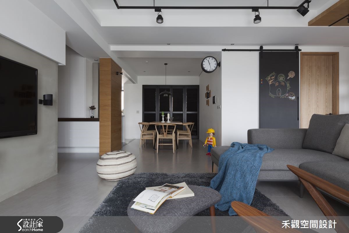 36坪新成屋(5年以下)＿現代風客廳案例圖片＿禾觀空間設計＿禾觀_12之9
