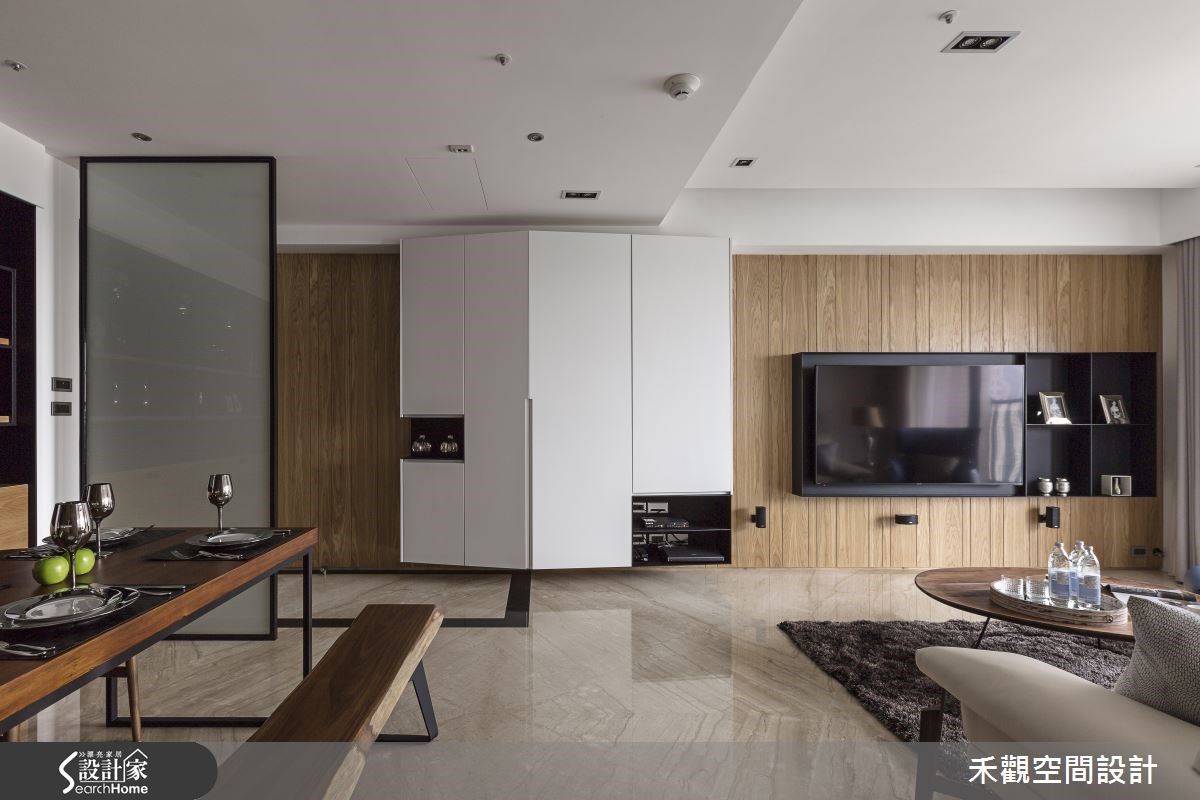 37坪新成屋(5年以下)＿現代風客廳餐廳案例圖片＿禾觀空間設計＿禾觀_10之1