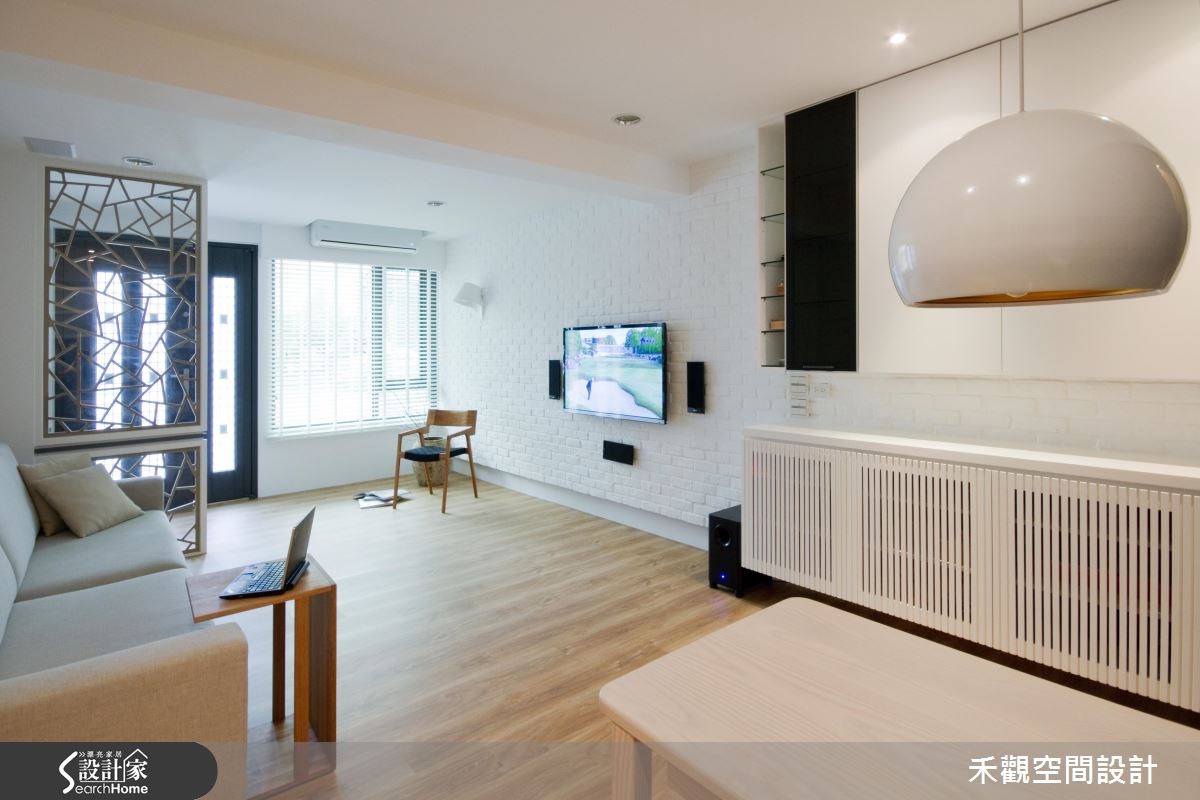 35坪老屋(16~30年)＿北歐風客廳案例圖片＿禾觀空間設計＿禾觀_01之7