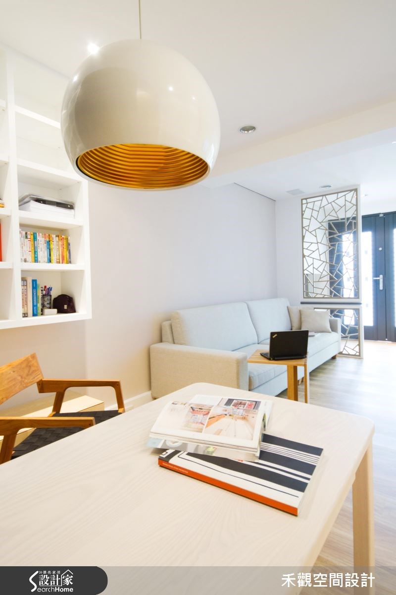 35坪老屋(16~30年)＿北歐風書房案例圖片＿禾觀空間設計＿禾觀_01之15