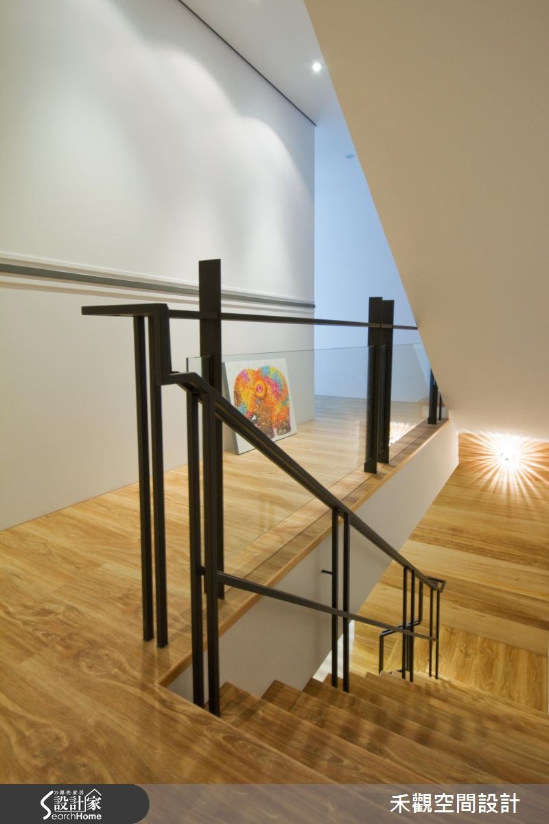 35坪老屋(16~30年)＿北歐風樓梯案例圖片＿禾觀空間設計＿禾觀_01之32