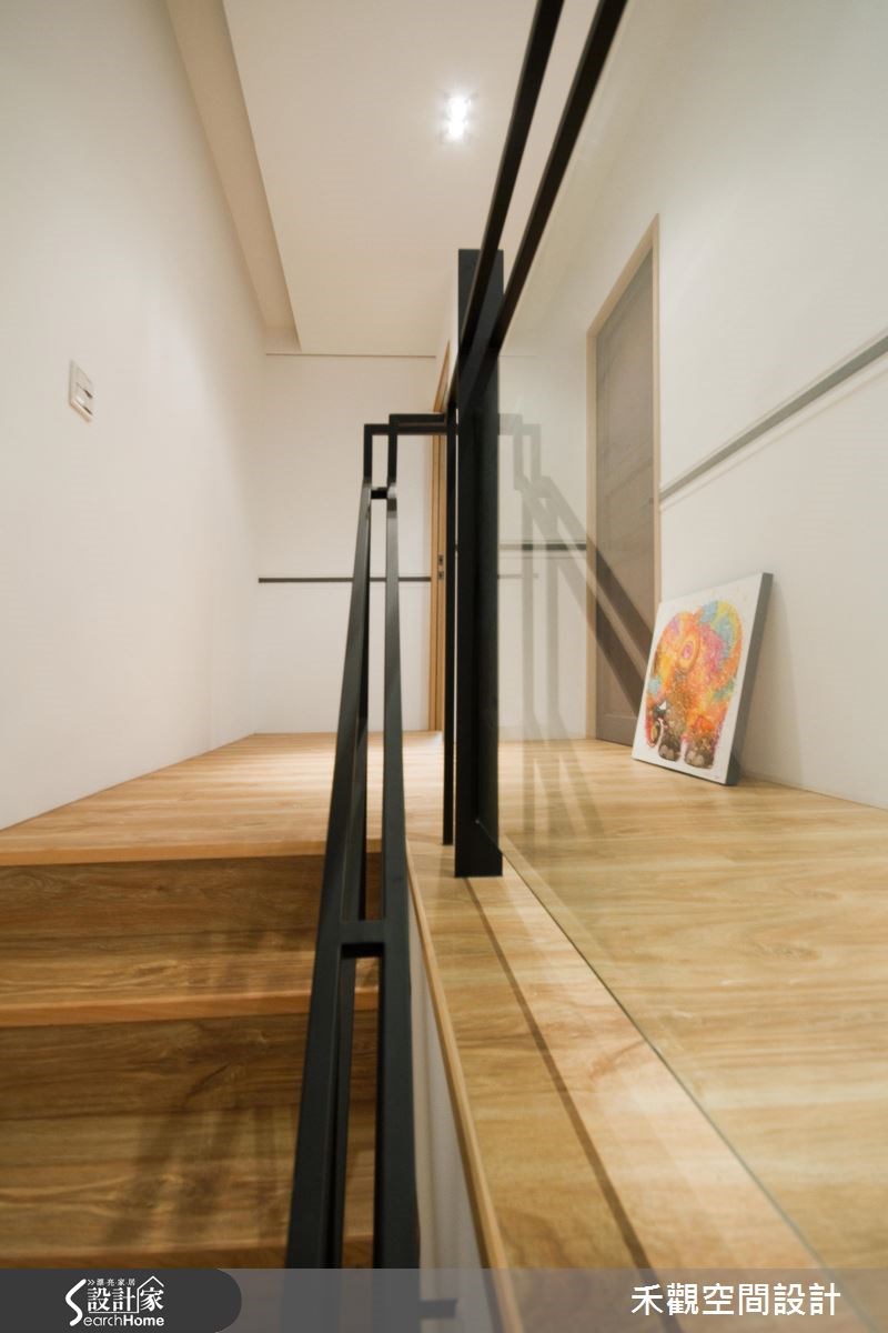 35坪老屋(16~30年)＿北歐風樓梯案例圖片＿禾觀空間設計＿禾觀_01之33