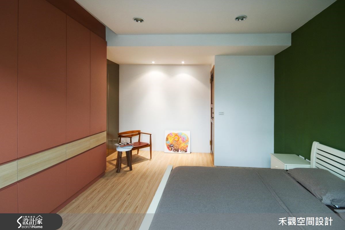 35坪老屋(16~30年)＿北歐風臥室案例圖片＿禾觀空間設計＿禾觀_01之36
