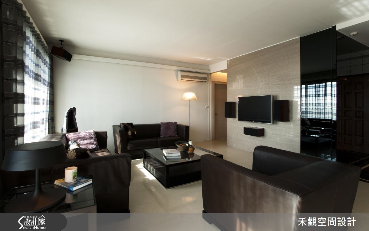 60坪新成屋(5年以下)＿現代風客廳案例圖片＿禾觀空間設計＿禾觀_03之5