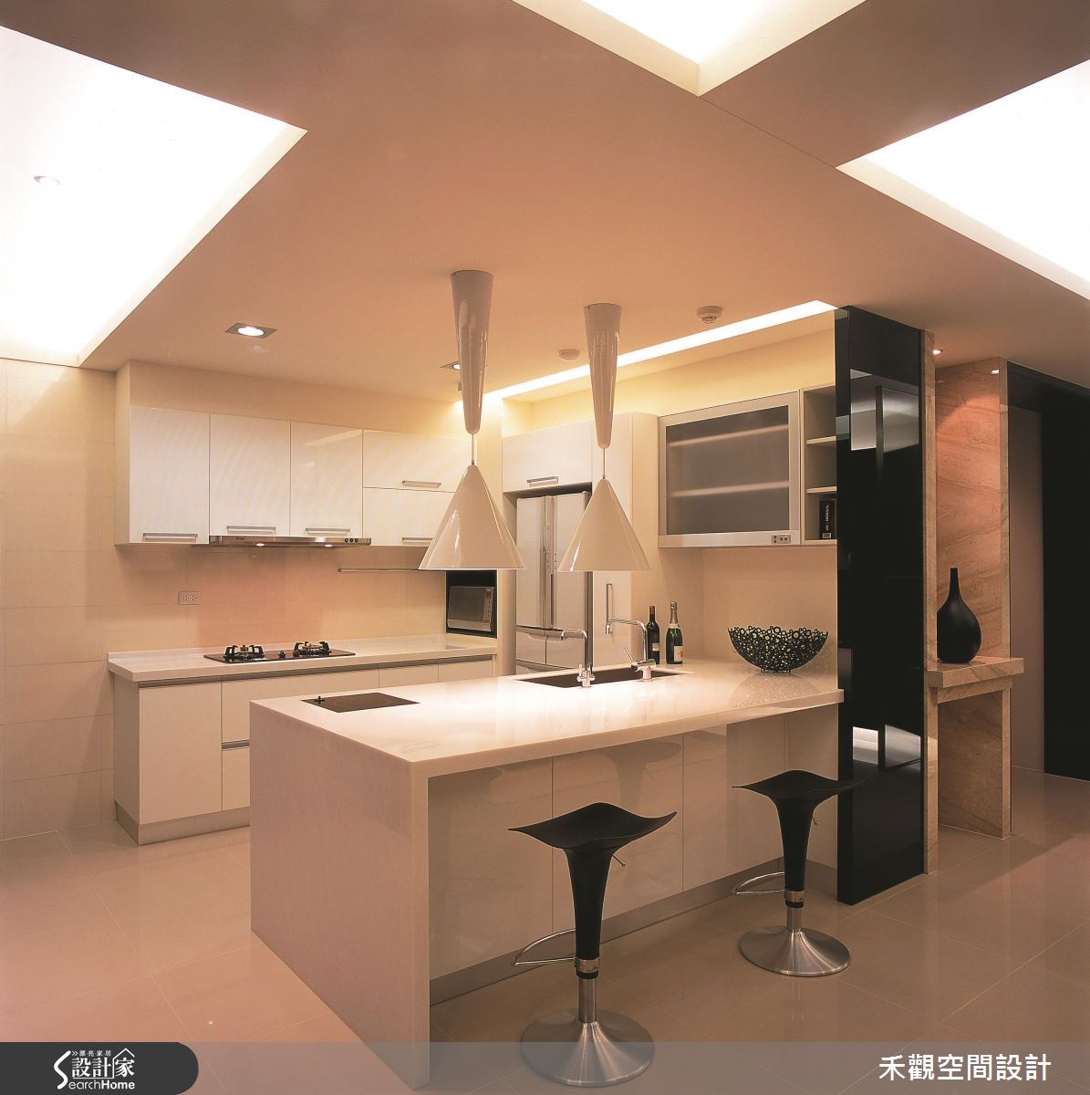 37坪新成屋(5年以下)＿現代風廚房吧檯案例圖片＿禾觀空間設計＿禾觀_04之6