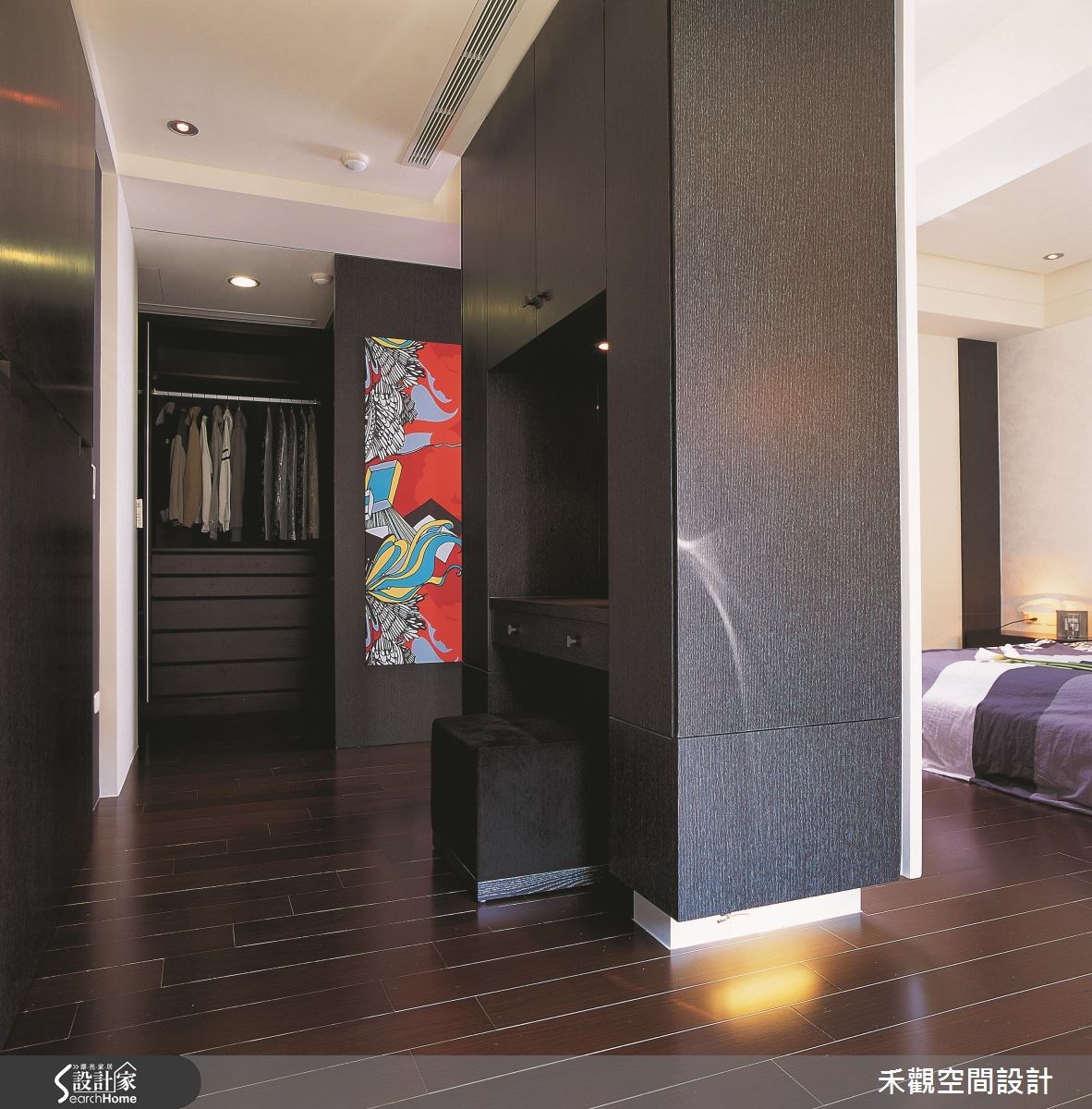 37坪新成屋(5年以下)＿現代風臥室更衣間案例圖片＿禾觀空間設計＿禾觀_04之15