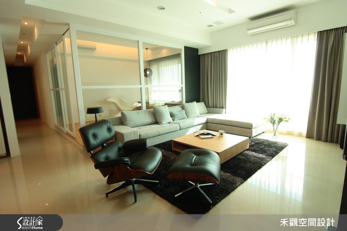 42坪新成屋(5年以下)＿北歐風客廳案例圖片＿禾觀空間設計＿禾觀_05之5