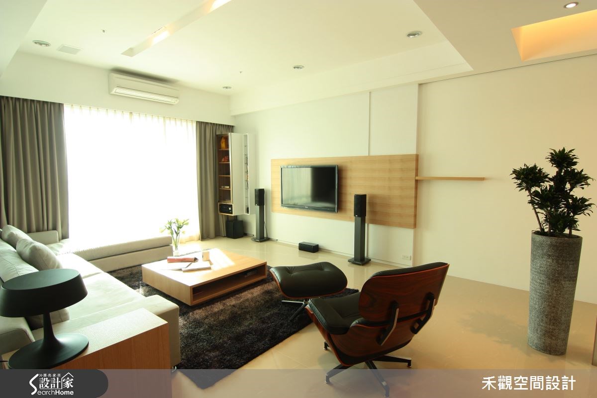 42坪新成屋(5年以下)＿北歐風客廳案例圖片＿禾觀空間設計＿禾觀_05之6